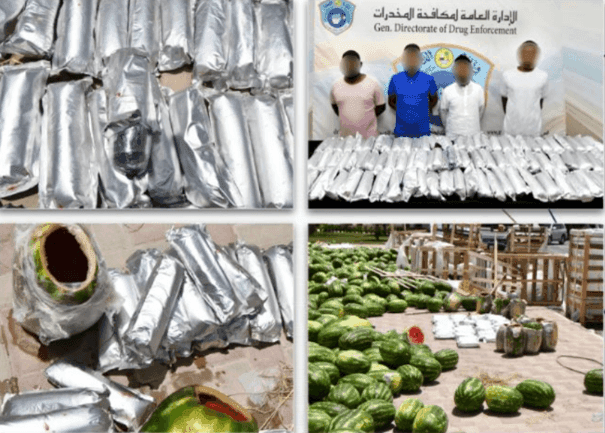 Les douanes du Qatar saisissent 90 kg de haschisch dissimulés dans une cargaison de pastèques